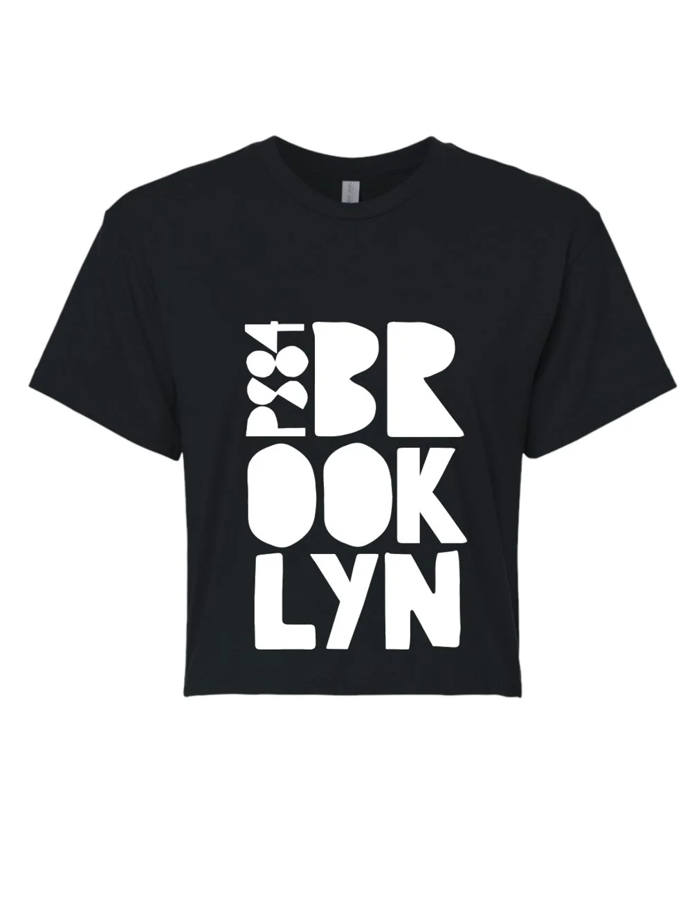 PS 84 BROOKLYN Cropped T-Shirt (black or white) — PS 84 Jose